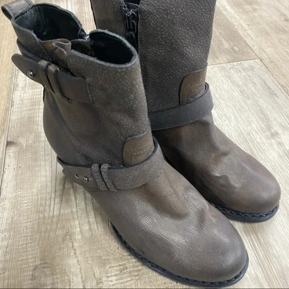 RAG & BONE HARPER MOTO LEATHER BOOT - Picture 3 of 14